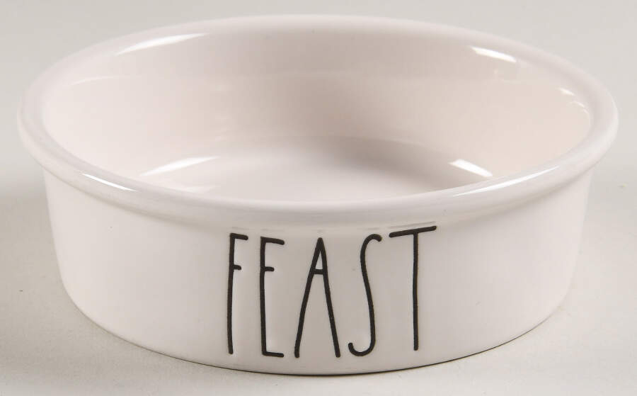 Farmhouse Cat Bowl by Magenta-1