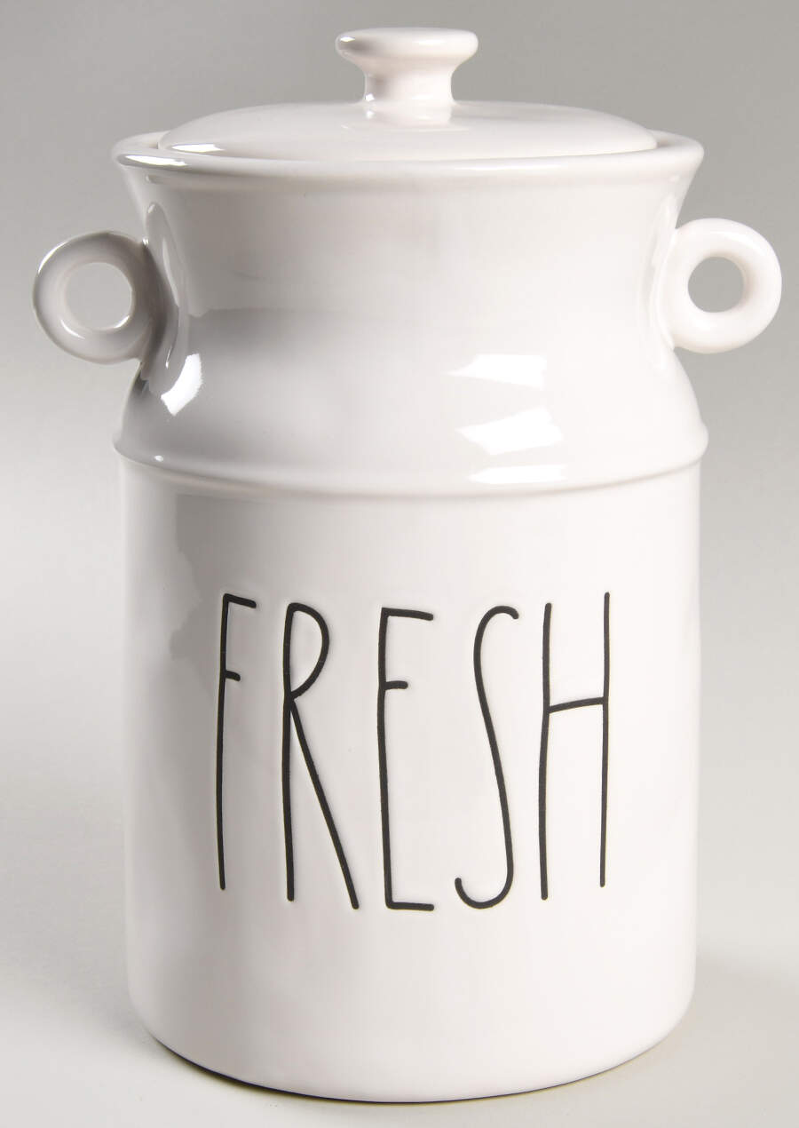 Farmhouse Canister/Milk Pail & Lid by Magenta-1