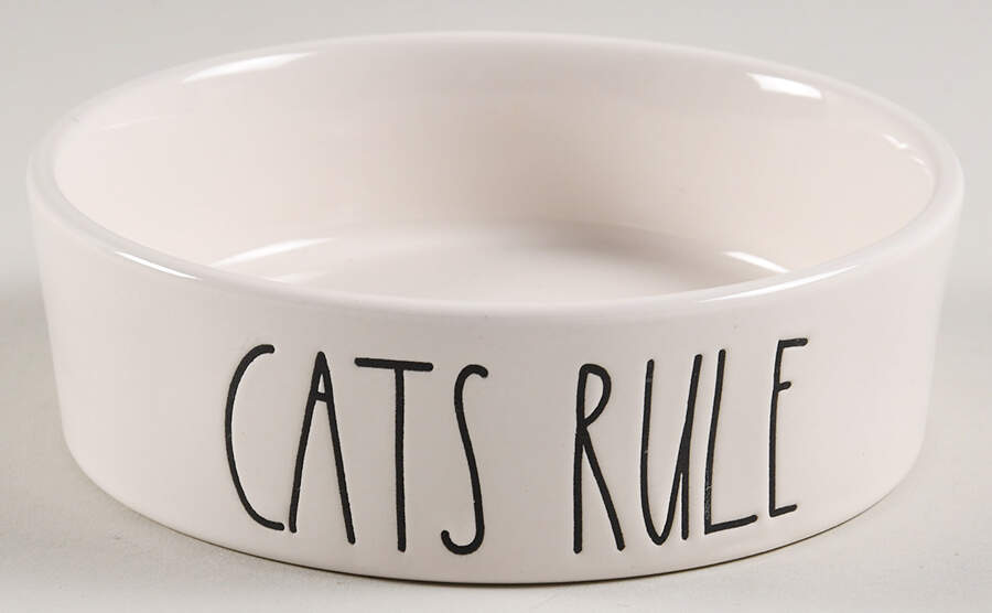 Farmhouse Cat Bowl by Magenta-1