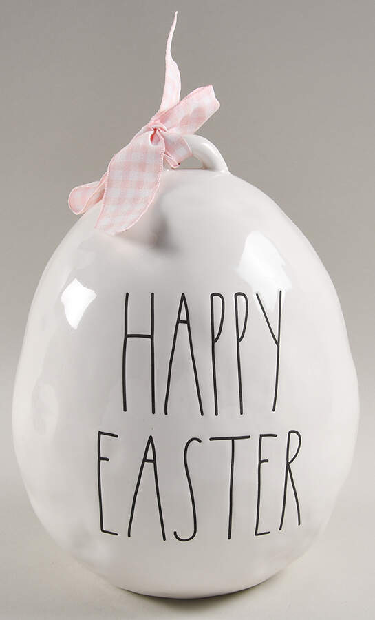 Farmhouse Large Decorative Egg by Magenta-1