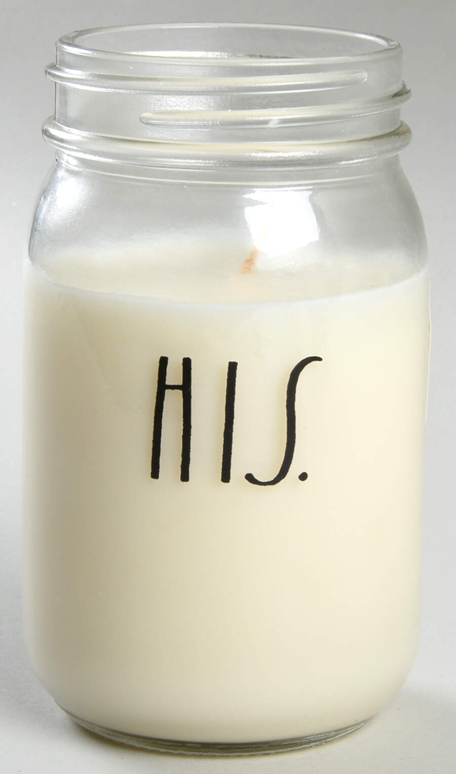 Farmhouse Glassware Candle Jar No Lid by Magenta-1