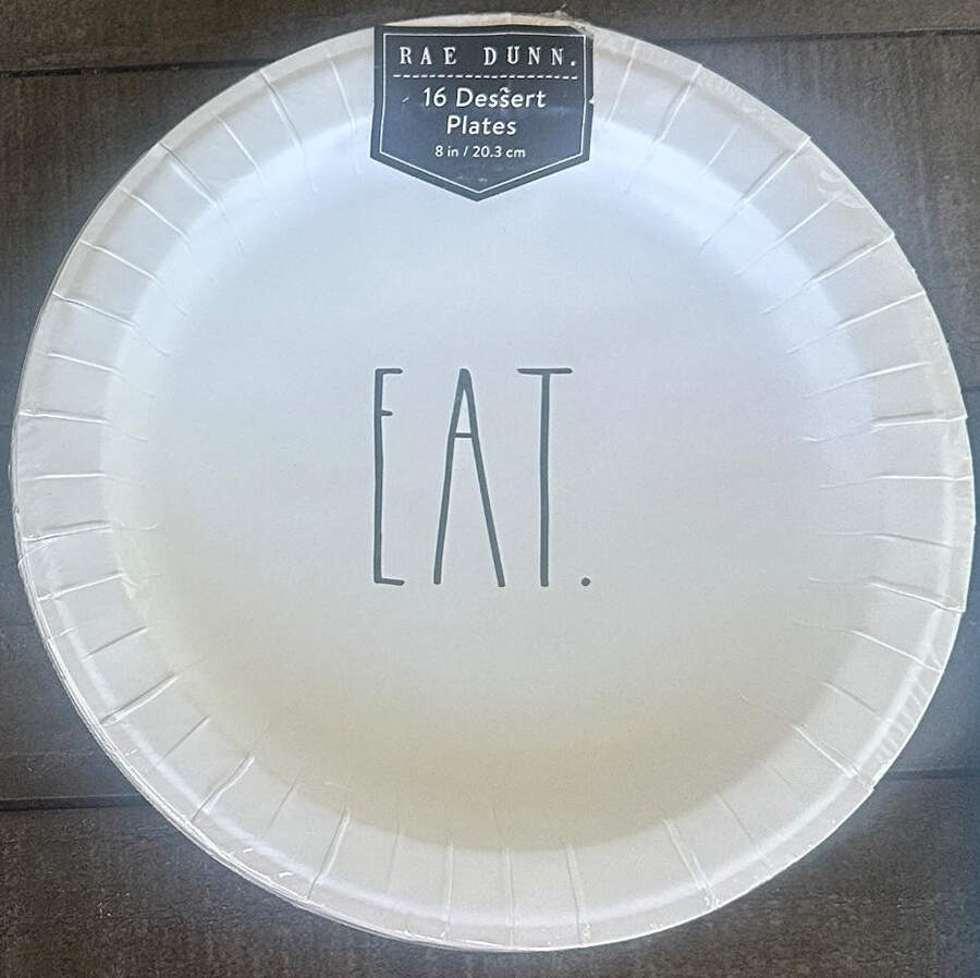 Farmhouse (Pack of 16) Paper Luncheon/Dessert Plates by Magenta-1
