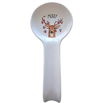 Farmhouse Spoon Rest/Holder (Holds 1 Spoon) by Magenta-1
