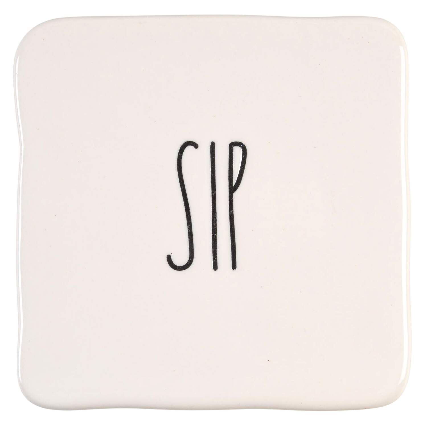 Farmhouse Square Corkback Coaster by Magenta-1
