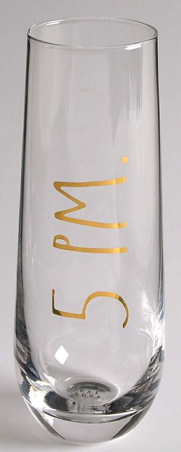Farmhouse Glassware Stemless Champagne Flute by Magenta-1