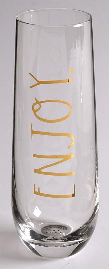 Farmhouse Glassware Stemless Champagne Flute by Magenta-1
