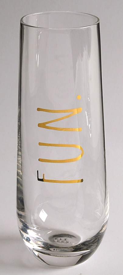 Farmhouse Glassware Stemless Champagne Flute by Magenta-1