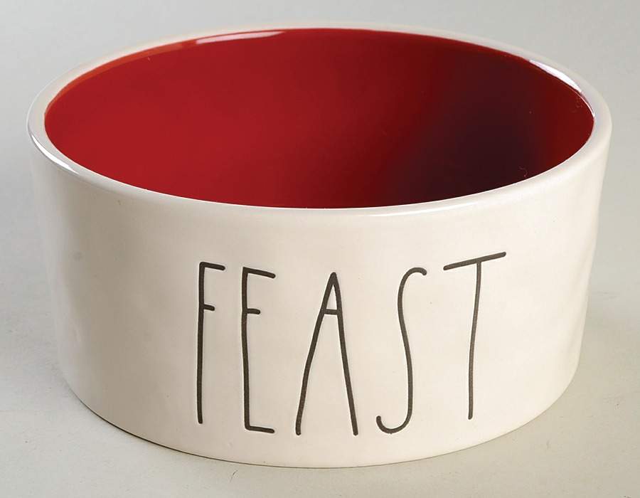 Farmhouse Dog Bowl by Magenta-1
