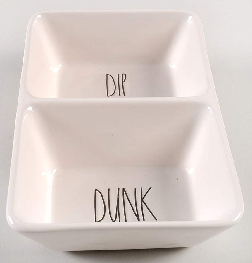 Farmhouse (2 Part) Rectangular Divided Dish by Magenta-1