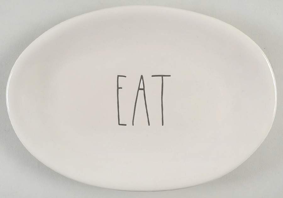 Farmhouse 8" Oval Plate by Magenta-1