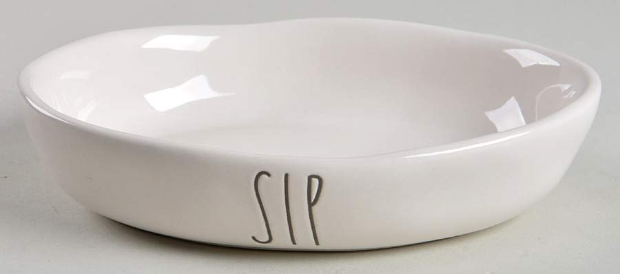 Farmhouse Oval Cat Bowl by Magenta-1