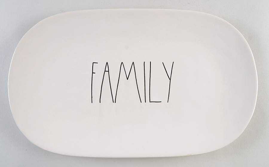 Farmhouse 15" Oval Serving Platter by Magenta-1