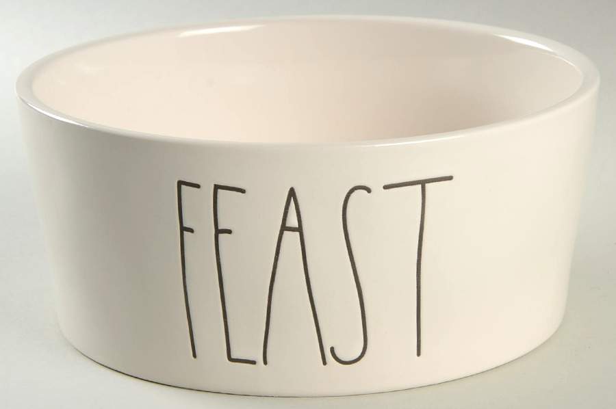 Farmhouse Large Dog Bowl by Magenta-1