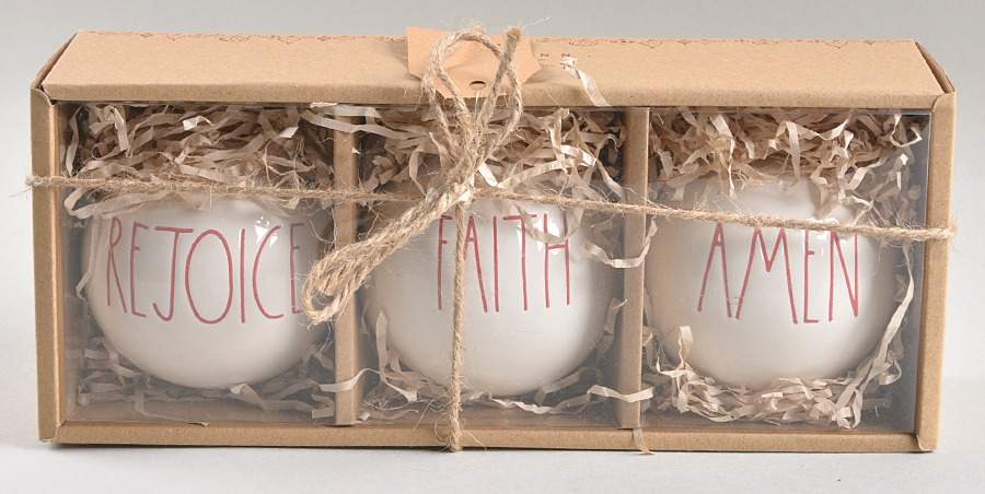 Farmhouse (Boxed Set of 3) Ornament by Magenta-1