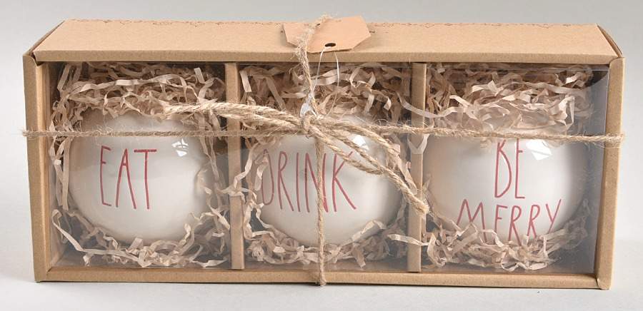 Farmhouse (Boxed Set of 3) Ornament by Magenta-1