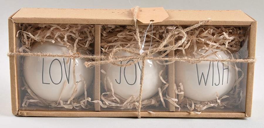 Farmhouse (Boxed Set of 3) Ornament by Magenta-1