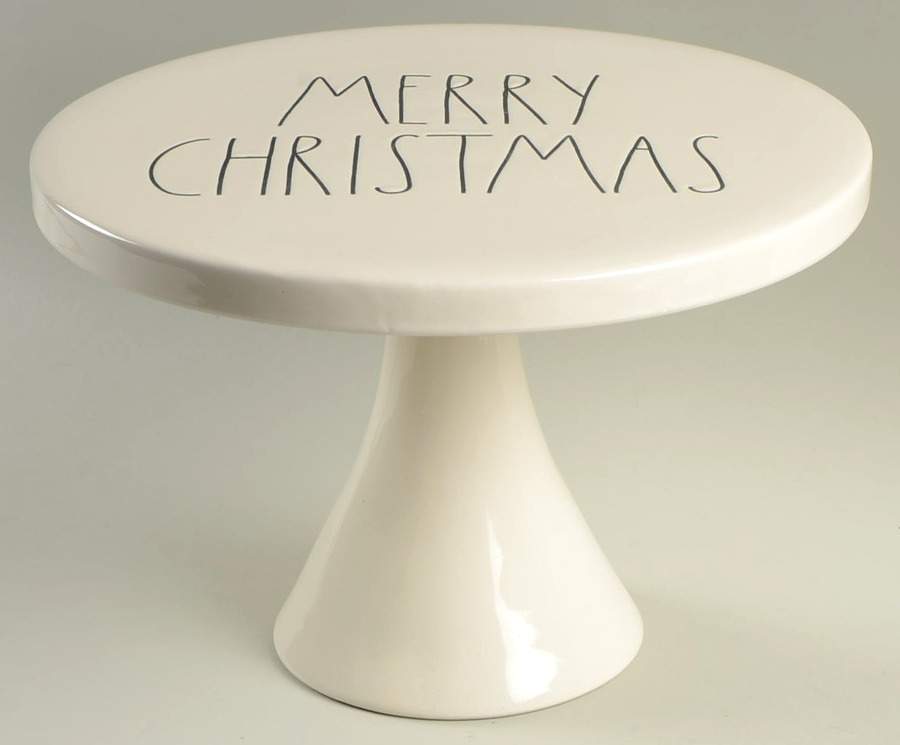 Farmhouse 11" Diameter Pedestal Cake Stand by Magenta-1