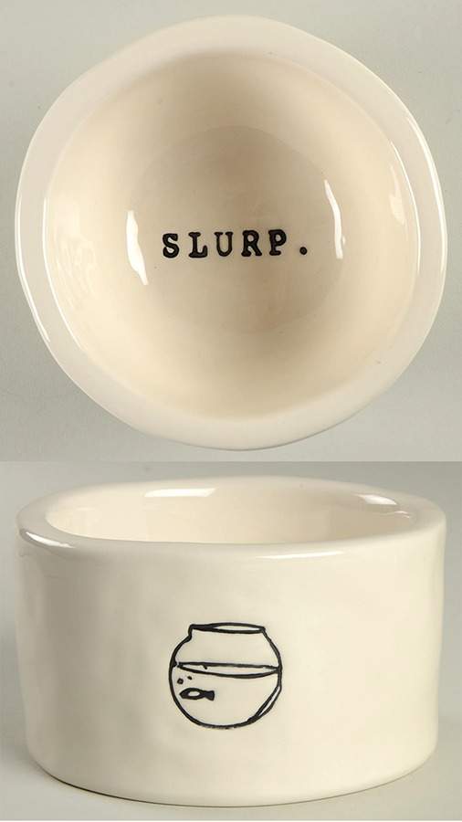 Rae Dunn Pet Products Cat Bowl by Magenta-1