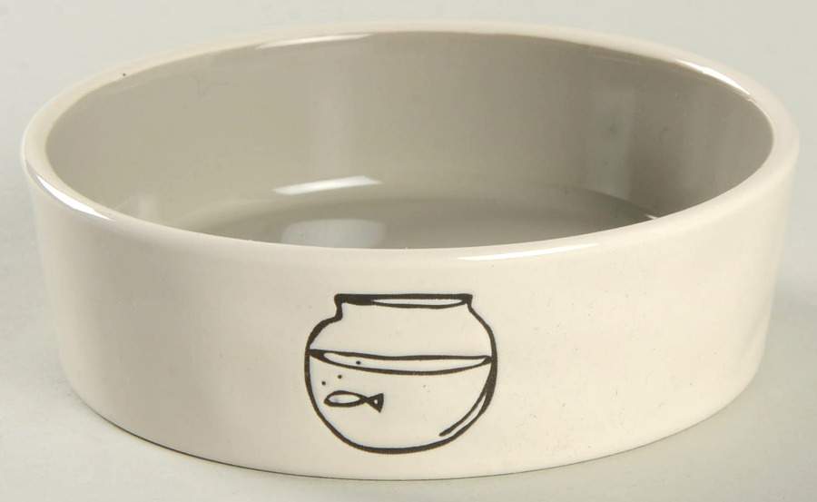 Rae Dunn Pet Products Cat Bowl by Magenta-1