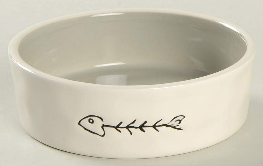 Rae Dunn Pet Products Cat Bowl by Magenta-1