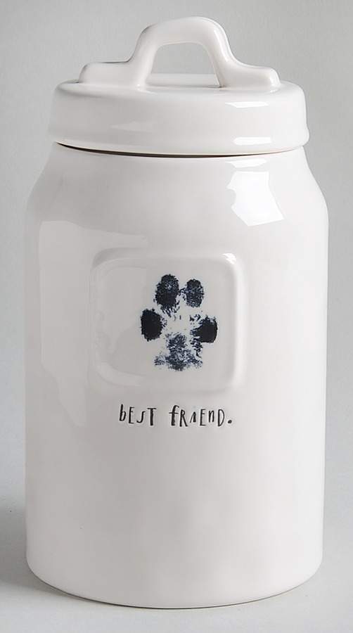 Rae Dunn Pet Products Dog Treats Canister & Lid by Magenta-1
