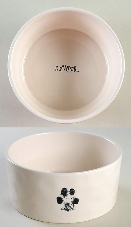 Rae Dunn Pet Products Dog Bowl by Magenta-1