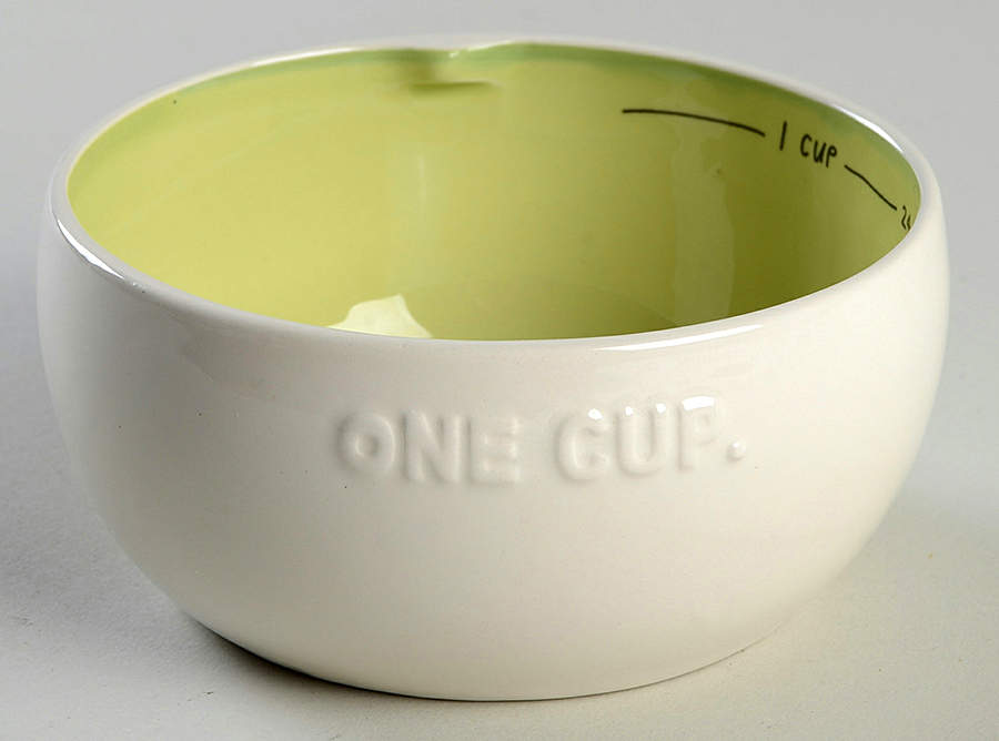 Rae Dunn Kitchenware 1 Cup Measuring Cup for Pear Shape Set by Magenta-1