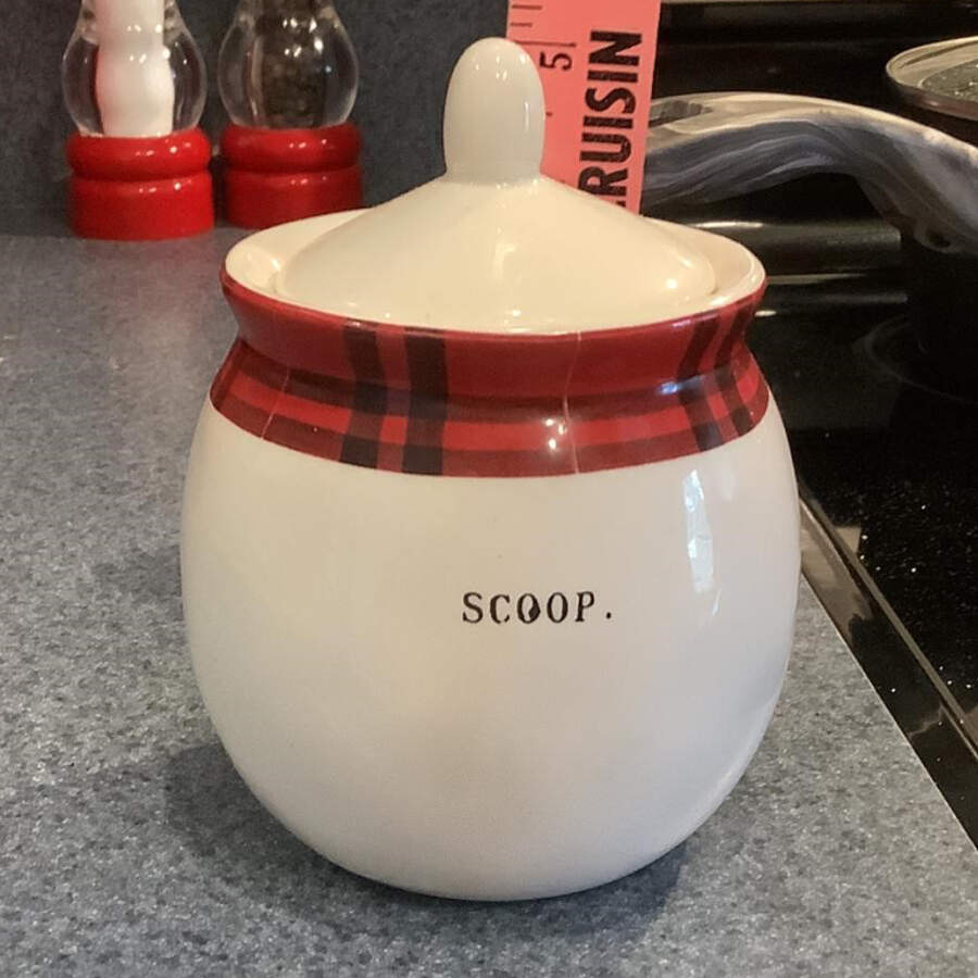 Rae Dunn Kitchenware Sugar Bowl & Lid by Magenta-1