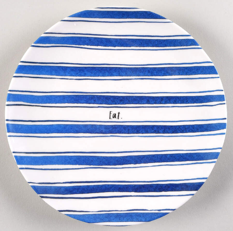 Rae Dunn Kitchenware Melamine Salad Plate by Magenta-1