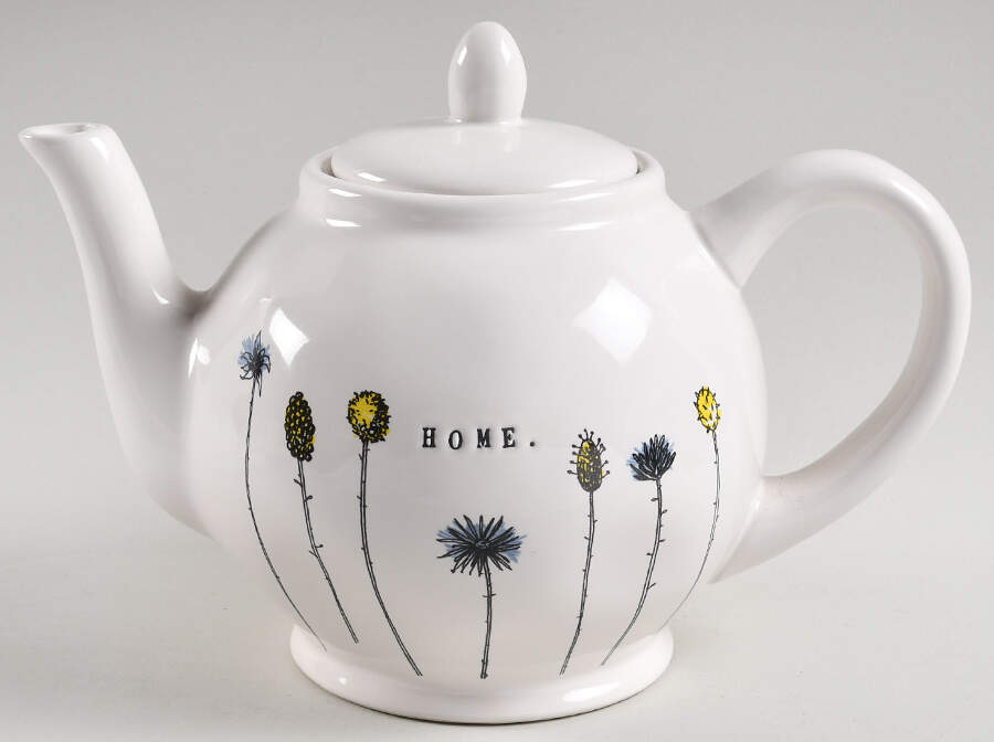 Rae Dunn Kitchenware Teapot & Lid by Magenta-1