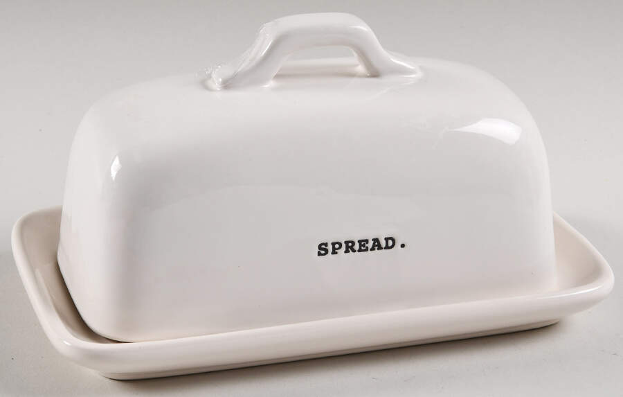Rae Dunn Kitchenware 1/4 Lb Covered Butter by Magenta-1