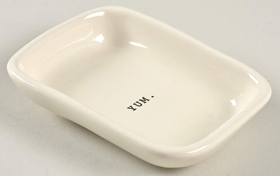 Rae Dunn Kitchenware Rectangular Dish by Magenta-1
