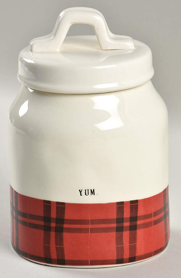 Rae Dunn Kitchenware Small Canister & Lid by Magenta-1