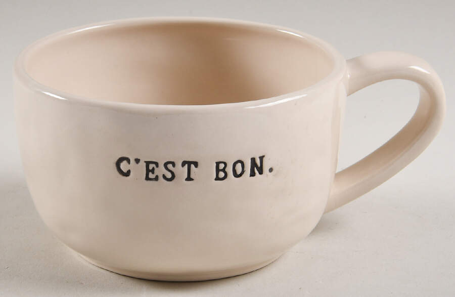 Rae Dunn Kitchenware Cafe Au Lait Mug by Magenta-1