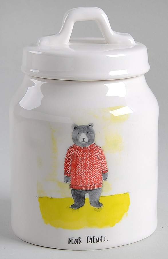 Rae Dunn Kitchenware Treat Jar & Lid by Magenta-1