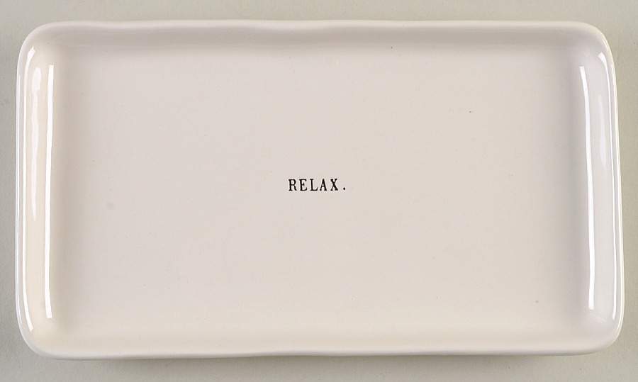 Rae Dunn Kitchenware 9" Rectangular Tray by Magenta-1