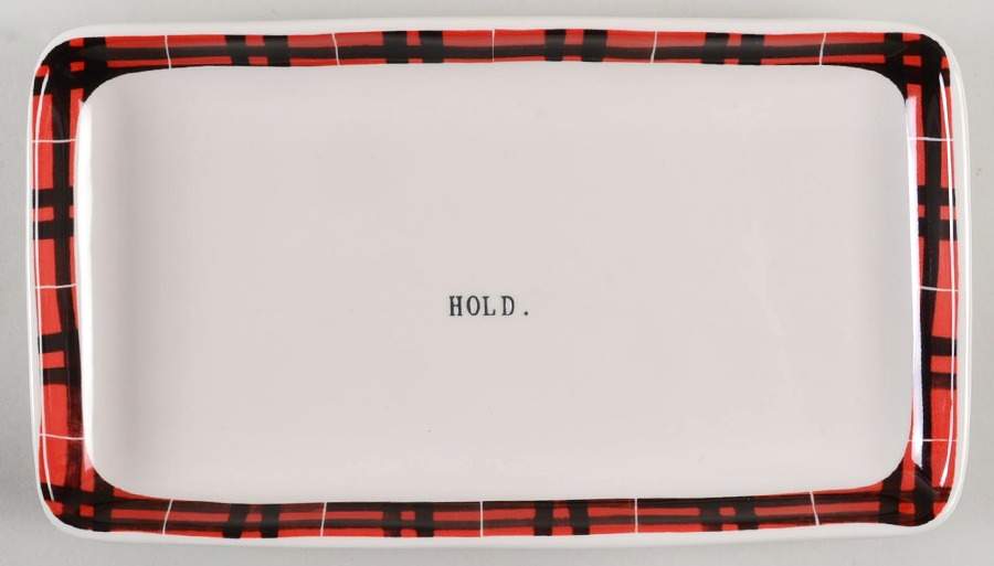 Rae Dunn Kitchenware 9" Rectangular Tray by Magenta-1