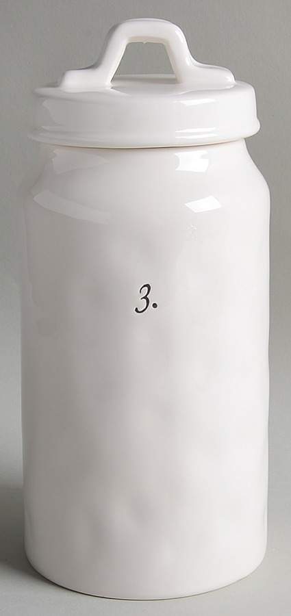 Numbers Large Canister & Lid by Magenta-1