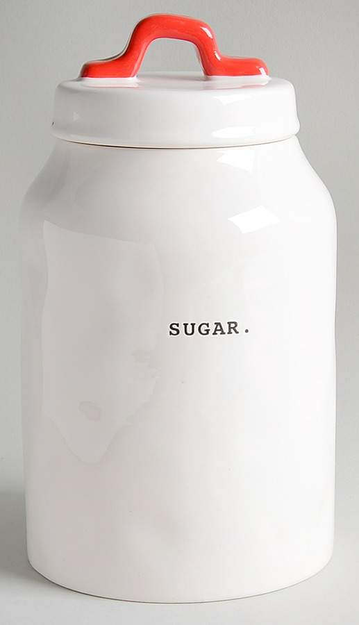 Rae Dunn Kitchenware Sugar Canister & Lid by Magenta-1