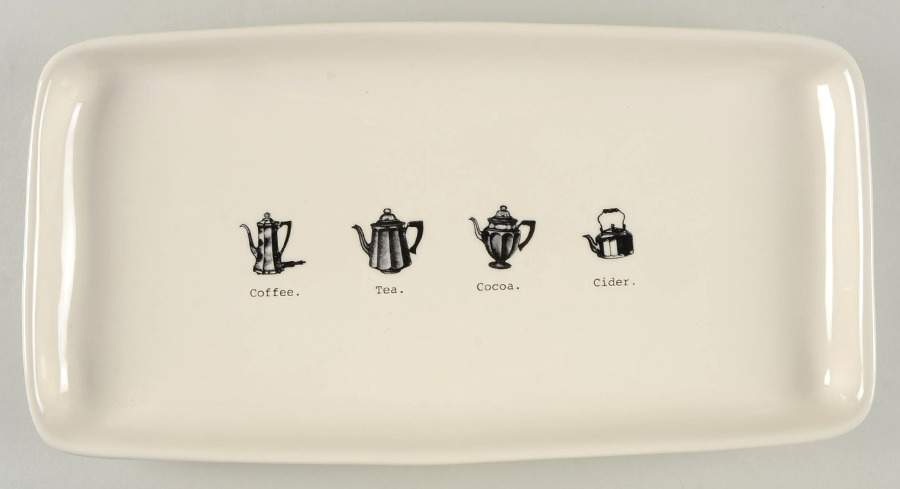 Kitchen Icon 14" Rectangular Serving Platter by Magenta-1