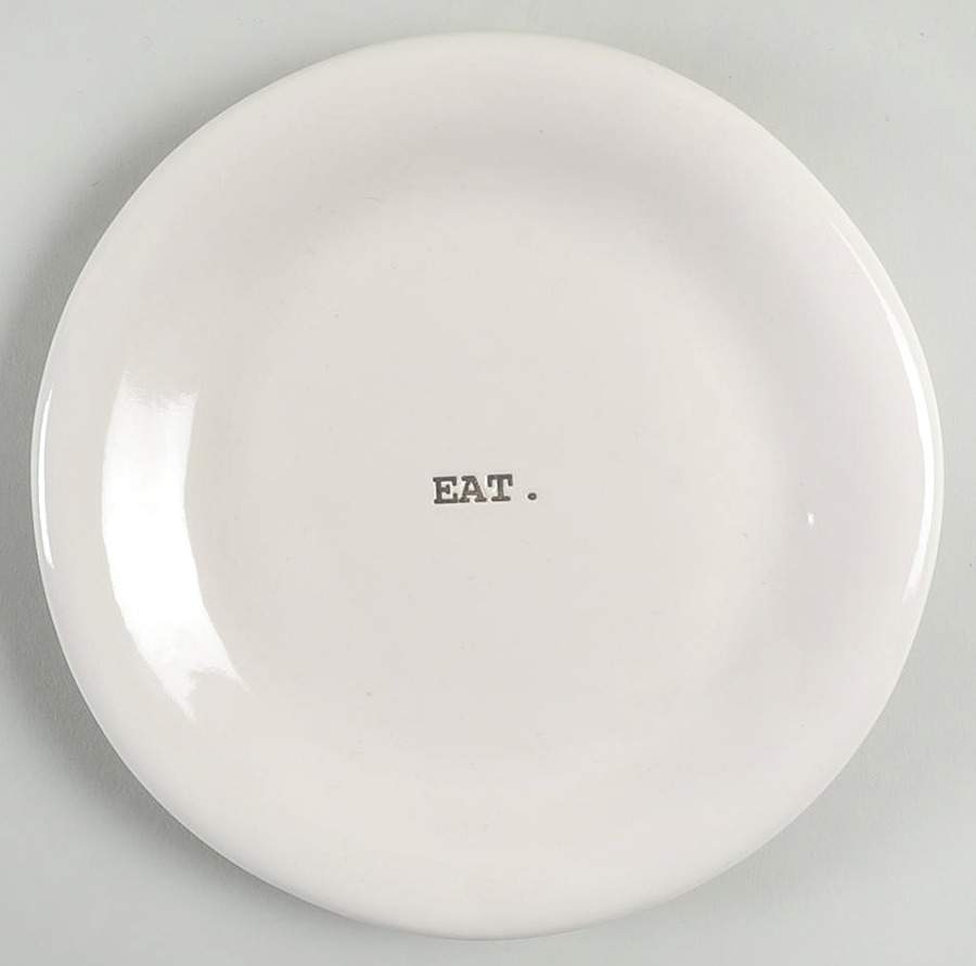 Rae Dunn Kitchenware Appetizer Plate by Magenta-1
