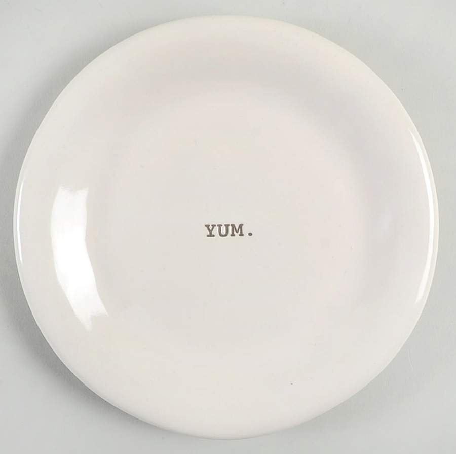 Rae Dunn Kitchenware Appetizer Plate by Magenta-1