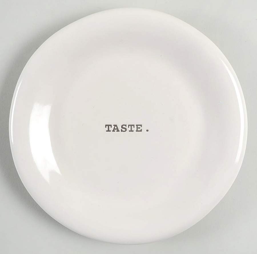 Rae Dunn Kitchenware Appetizer Plate by Magenta-1