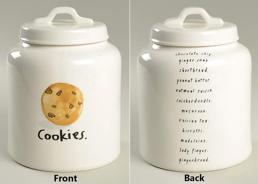 Rae Dunn Kitchenware Cookie Jar & Lid by Magenta-1