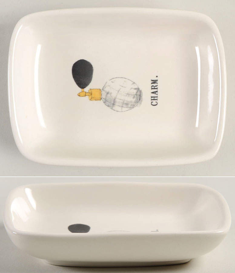 Rae Dunn Giftware Rectangular Dish by Magenta-1