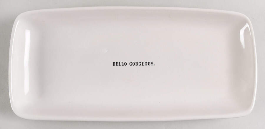 Rae Dunn Giftware 12" Rectangular Tray by Magenta-1