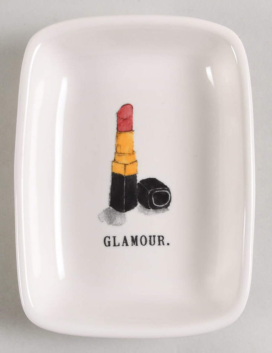 Rae Dunn Giftware Rectangular Dish by Magenta-1