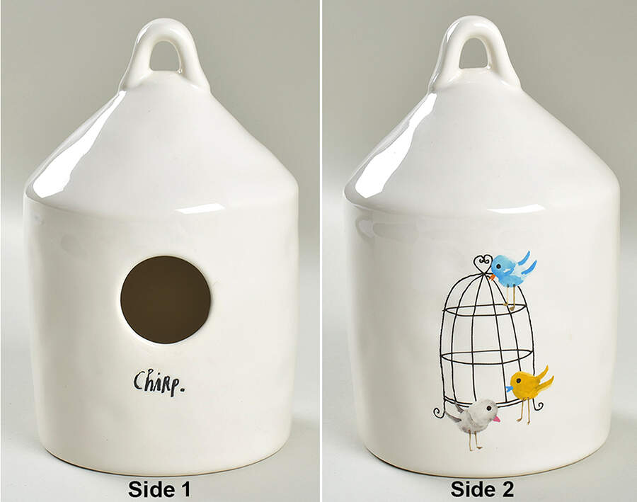 Rae Dunn Giftware Birdhouse by Magenta-1