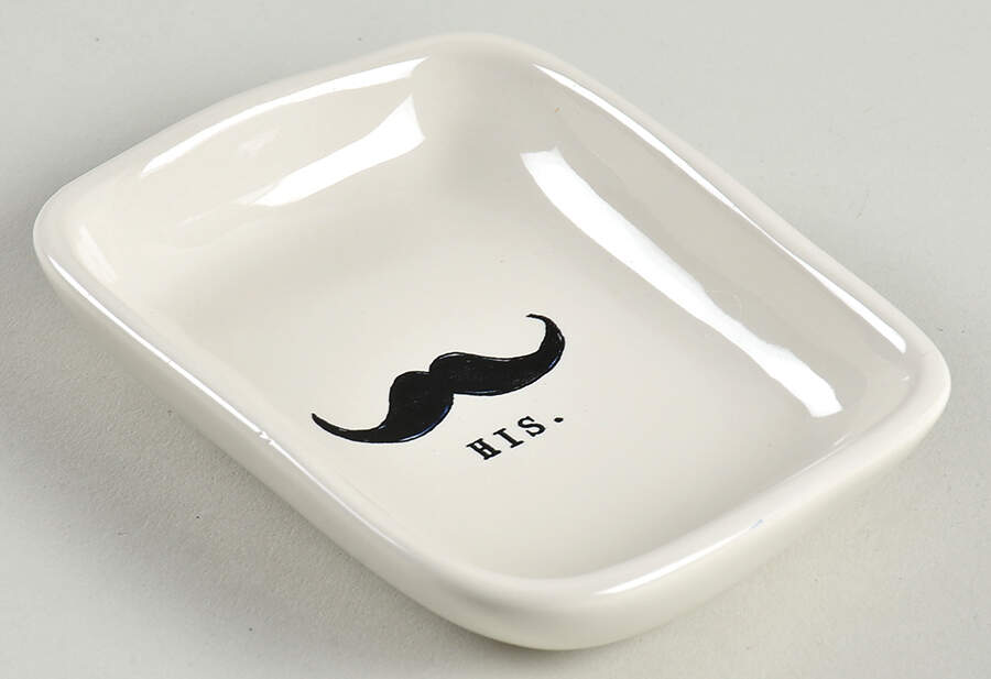 Rae Dunn Giftware Rectangular Dish by Magenta-1