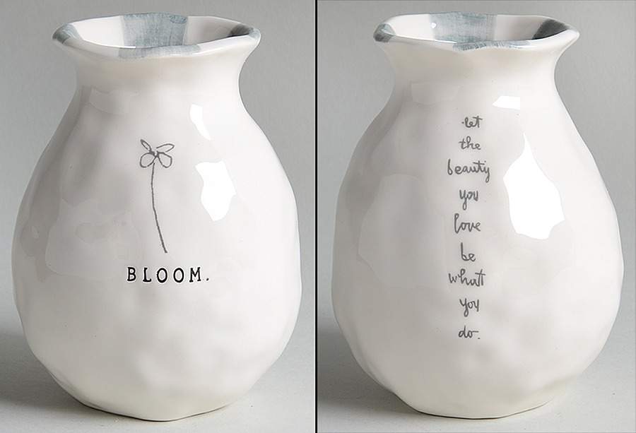 Rae Dunn Giftware 5" Bud Vase by Magenta-1